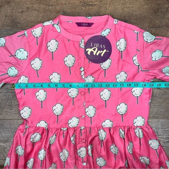 NWT! Cotton Candy Muslin Flare Dress Magic School Bus Dress Mrs. Frizzle - Picture 12 of 15